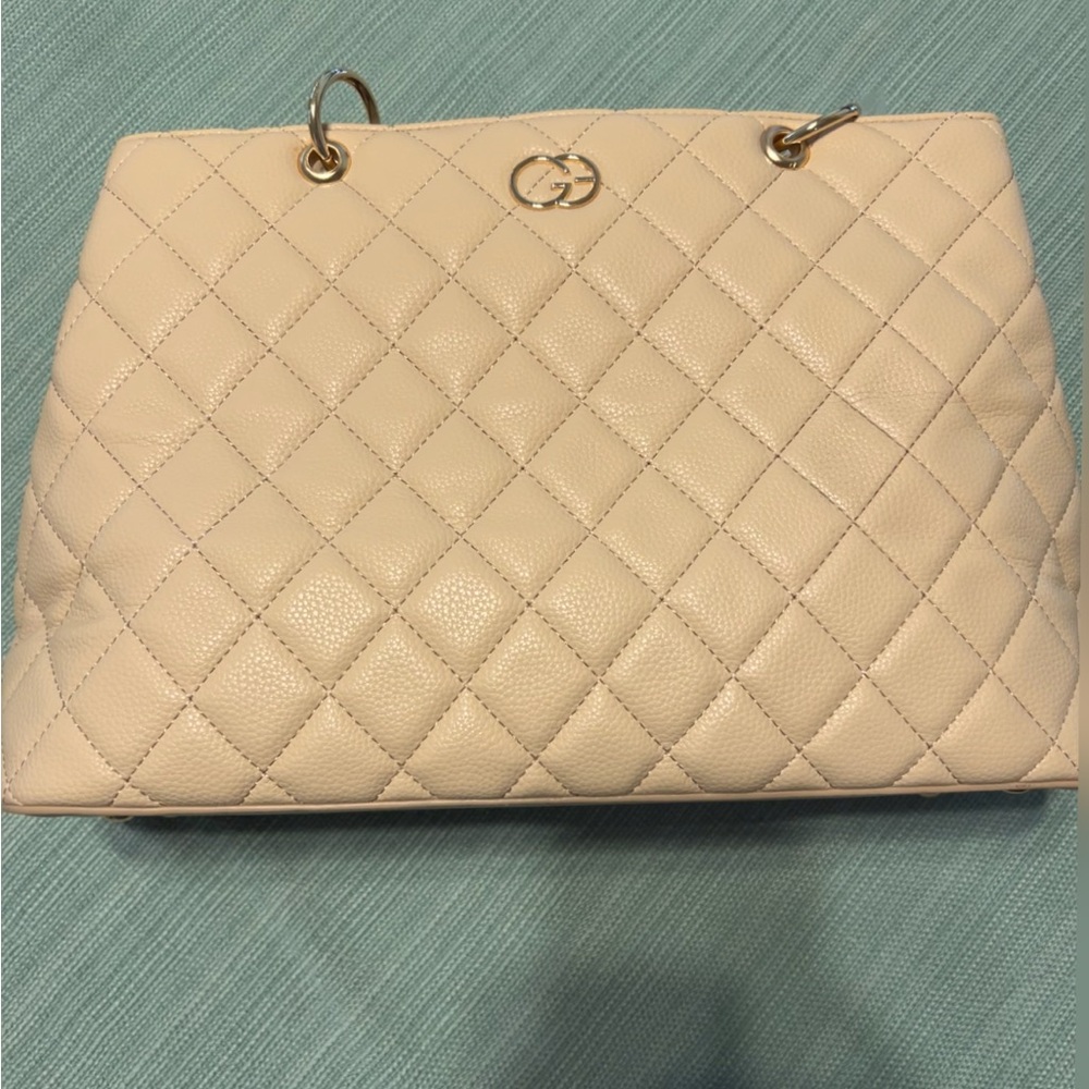 Grace Elizabeth Cream Quilted Women's Bag